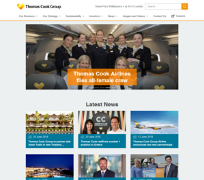 Welcome to the Thomas Cook Group Corporate website